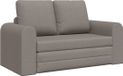 vidaXL Slaapbank Taupe Stof 148 x 71 x 83 cm
