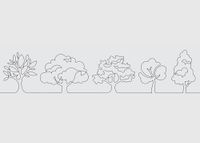 AG Design Zelfklevende rand, keuken, woonkamer, muursticker, meerkleurig, 500 x 13,8 cm, AWB 8282