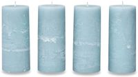 LOBERON Kaars set van 4 Homel blauw