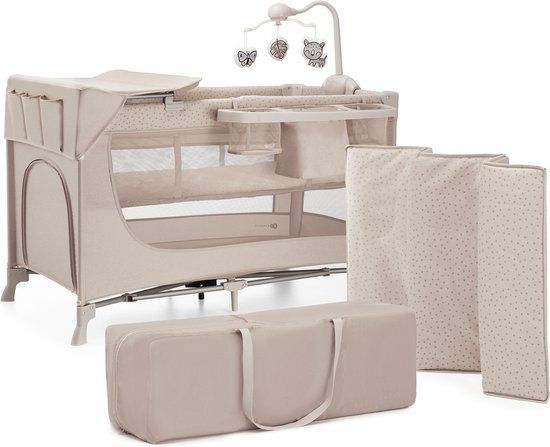 kk Kinderkraft Kinderkraft JOY 2 ACC - Reisbed 3-in-1 - Beige