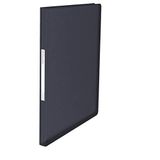 Esselte A4 Display Book, 80 zakken, 160 vel capaciteit, transparante zakken, VIVIDA zwart, VIVIDA bereik, 624006