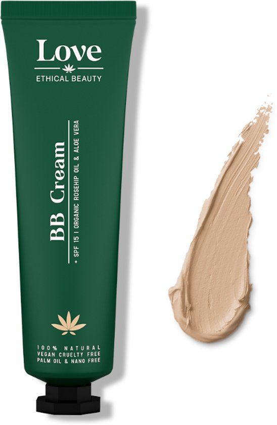 Love Ethical Beauty Natural BB Cream SPF 15 Licht 30 g