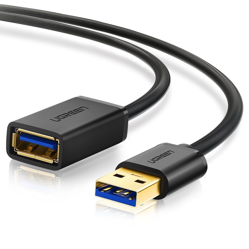 Ugreen 10373 USB-kabel - 2 m - Zwart
