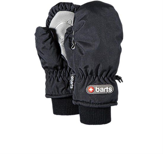 Barts Nylon Mitts Kids Handschoenen Unisex - maat 5 - Zwart