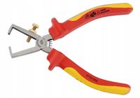 King Tony Kabelstripper 160mm - Professioneel Gereedschap - Chroom-vanadiumstaal - Zilver/Rood/Geel