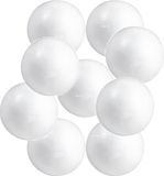 Rayher hobby materialen Piepschuim bol/bal - wit - D3 cm