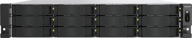 QNAP TS-H1277AXU-RP NAS Rack (2U) Ethernet LAN Zwart E-2136