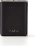 Nedis Powerbank met 2 USB-A poorten (max. 3,1A) - 10.000 mAh / zwart
