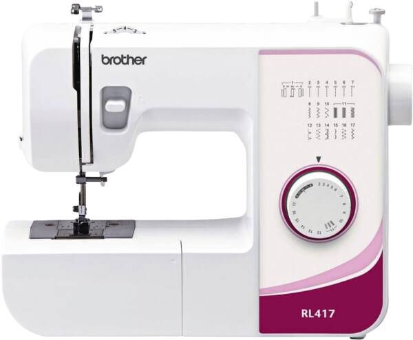 Brother RL417 Naaimachine - Wit - 17 steken - Mechanisch