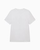 Armani Exchange T-shirt Essential à manches courtes avec logo sur le côté pour homme, blanc, XL