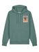 Watapparel Sweatshirt 'Tarot The Chocolate' groen / gemengde kleuren