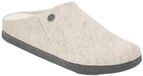 Birkenstock Zermatt Shearling Felt Eggnog Narrow Sandalen Beige EU 38 Man