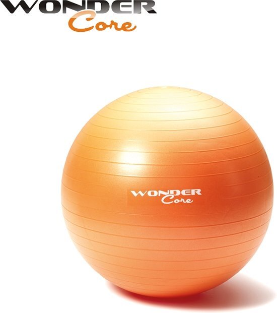 Wonder core Anti-Burst Gym Ball - 65 cm - Orange