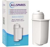 AllSpares Waterfilter (4x) - Geschikt voor Siemens EQ-series & BRITA Intenza - Wit