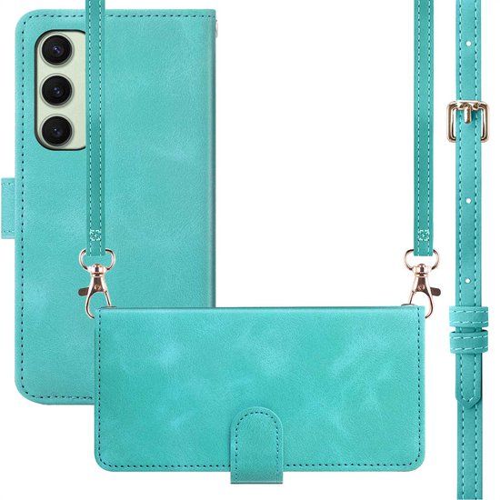 imoshion Bookcase met koord voor de Samsung Galaxy S24 FE - Turquoise