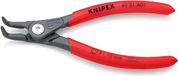KNIPEX Precisie-borgveertang voor buitenringen op assen, 49 21 A01 | met antslip kunststof bekleed 130 mm