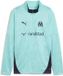 PUMA Top de sport 1/4 zip OM 2025/26 Bleu Polyester Unisexe Enfants 10 ans