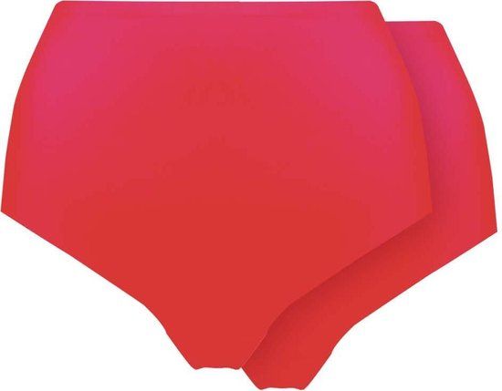MAGIC Bodyfashion Dream Invisibles Slip (2-Pack) Hollywood Red - Size L