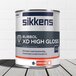 Sikkens Rubbol XD High Gloss - Wit - 1 liter - Ral 9010 - Hoogglans - Terpentinebasis