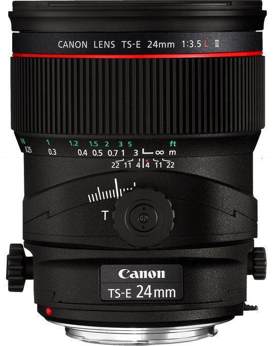 Canon EF 24mm f/3.5L II Tilt-Shift Lens - Black
