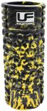 UFE Urban Fitness massage roller zwart geel 33x14cm voor spierherstel.