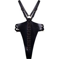 Elif Domanic Arc Bodysuit Kinky Kleding Leren Lingerie Maat S