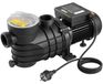 VEVOR Zwembadpomp 250 W, Filterpomp met Een Maximale Doorstroomsnelheid van 11.700 L/U, Eentraps Zwembadpomp, 2850 TPM, Maximale Opvoerhoogte van 8 M, Inclusief Filtermand en Deksel, voor Zwembaden en Spa's