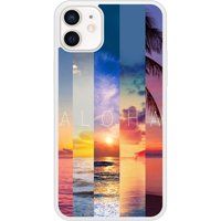 Aloha Bedrukt siliconen hoesje compatibel met iPhone 12