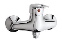 aquaSu® Eenhandsmengkraan Luna voor douche | chroom | kraan | eengreepsmengkraan