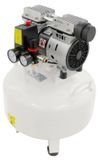 StarTech Luchtcompressor - Draagbare compressor - Met geluidsdemper - Stil, ongeveer 65 dB - 8 bar, 30 liter drukperslucht tank - Elektrisch, EU-stekker - Wit