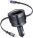 Baseus Autolader Voor Telefoons Usb-C Lightning 60W