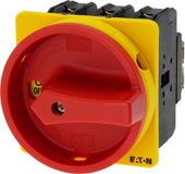 Eaton P3-63/EA/SVB Nokkenschakelaar Uitschakelbaar 63 A 690 V 1 x 90 ° Geel, Rood