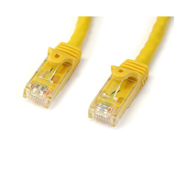 StarTech.com Cat6 patchkabel met snagless RJ45 connectors   1 m, geel