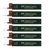 FABER-CASTELL Super Polymer-vulpotloodstiften 0,5 mm HB, 72 stuks