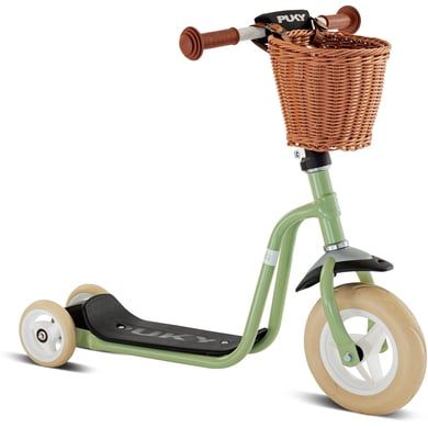 PUKY ® Scooter R1 Classic, retro green