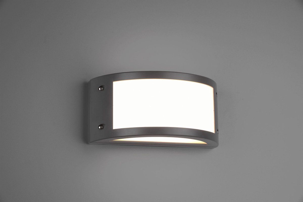 Reality Kendal Trio Wandlamp - Antraciet - Stof - 12W LED