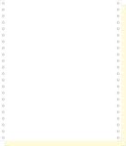 Exacompta 1000 vellen 2ex. zelfkopiërend listingpapier 240x11 Wit