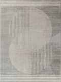 Surya Enso2 vloerkleed modern scandinavisch grijs beige 160x215 cm