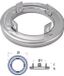 Tecnoseal Kamewa-kraanringanode 1,35 kg zilver 160 mm