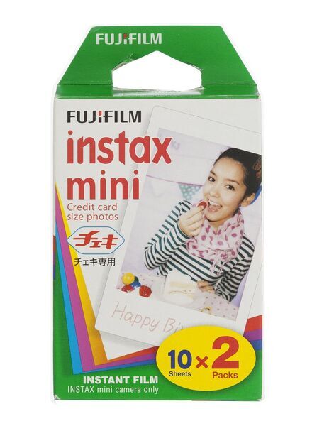 HEMA Colorfilm Instax Mini Glossy (2x10/pk) (wit)