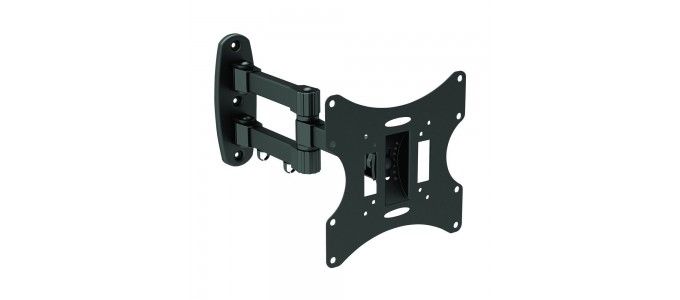 PureMounts PM-BASIC2-37 - Muurbeugel voor TV - Zwart - 37 inch - Max. 30 kg