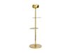 Hilke Collection Ninfea Alta bougeoir 30 cm Laiton