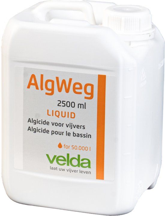 Vt Velda Algenbestrijder Vt Alg Weg Tot 50.000 Liter Wit