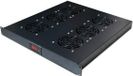 XtendLan Ventilatiesysteem voor 1U ruimte, met thermostaat, 6 ventilatoren, diepte 500mm, model EK