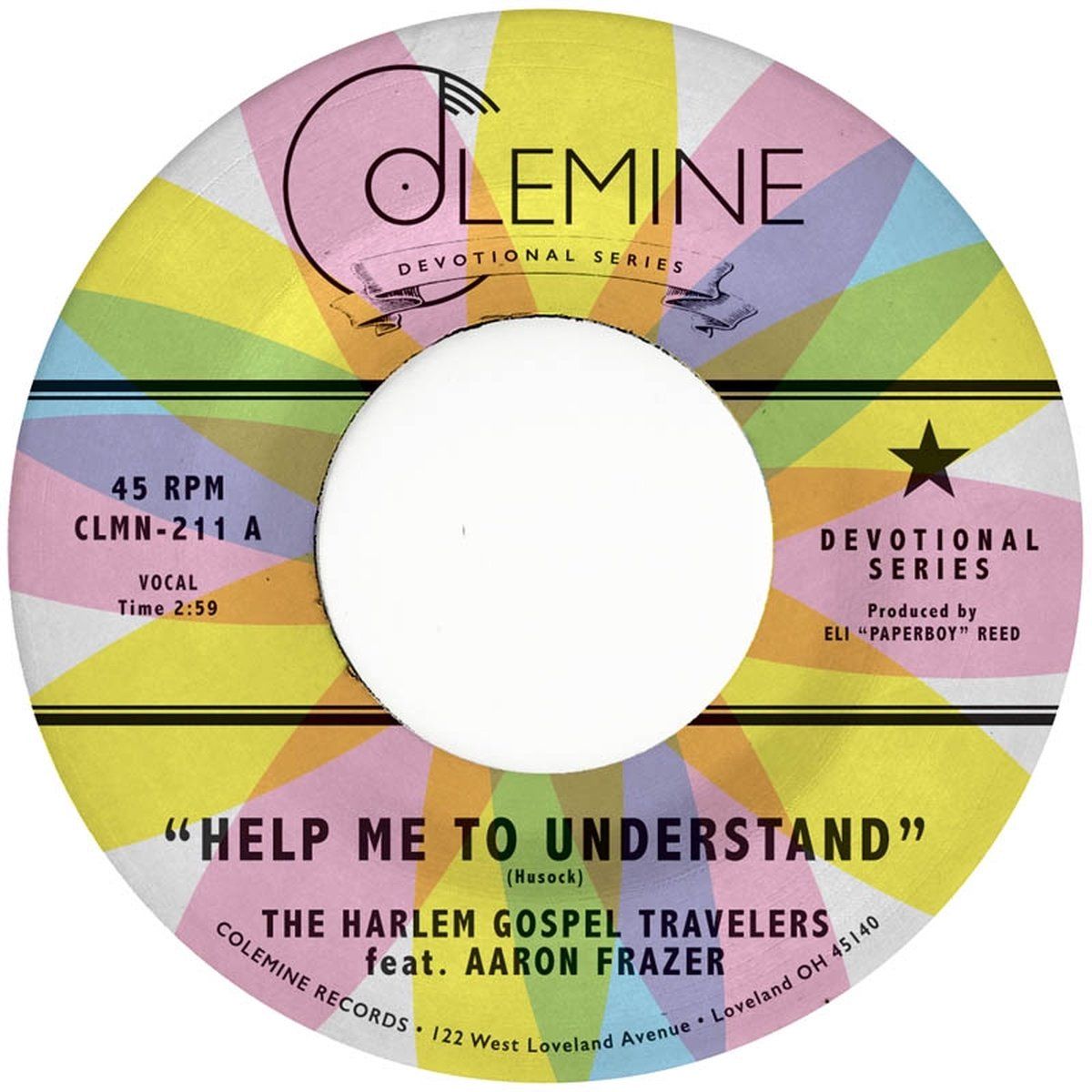 Konkurrent Aaron Frazer & The Harlem Gospel Travelers - Help Me To Understand (7" Vinyl Single)