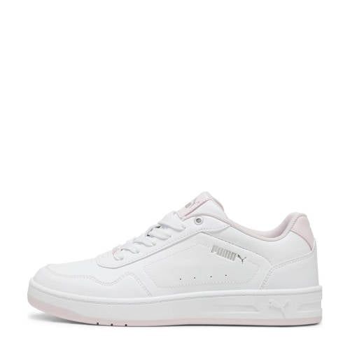 Puma Court Classy Sneakers - White/Light Pink