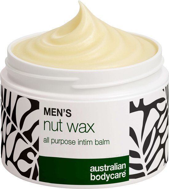 Australian Bodycare Nut Wax voor mannen – tegen zweet, schuren en geur — Intiembalsem voor mannen helpt tegen zweet, wrijving en geur. Houdt de balzak fris en droog met sheaboter en bisabolol.