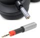 Adaptateur audio stéréo, 25 mm mâle vers 35 mm femelle, pour casque