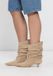 Notre-V Jenna Enkellaarsjes Dames - Beige - Maat 40