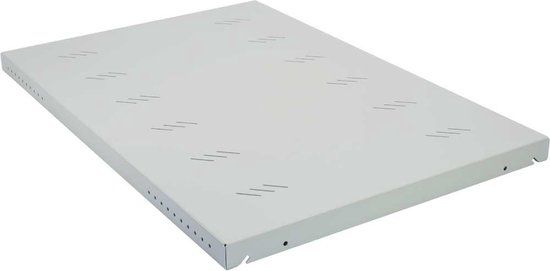 Digital Data Communications Triton 19 Bodemplaat 1 HE Diepte 650mm Lichtgrijs RAL7035